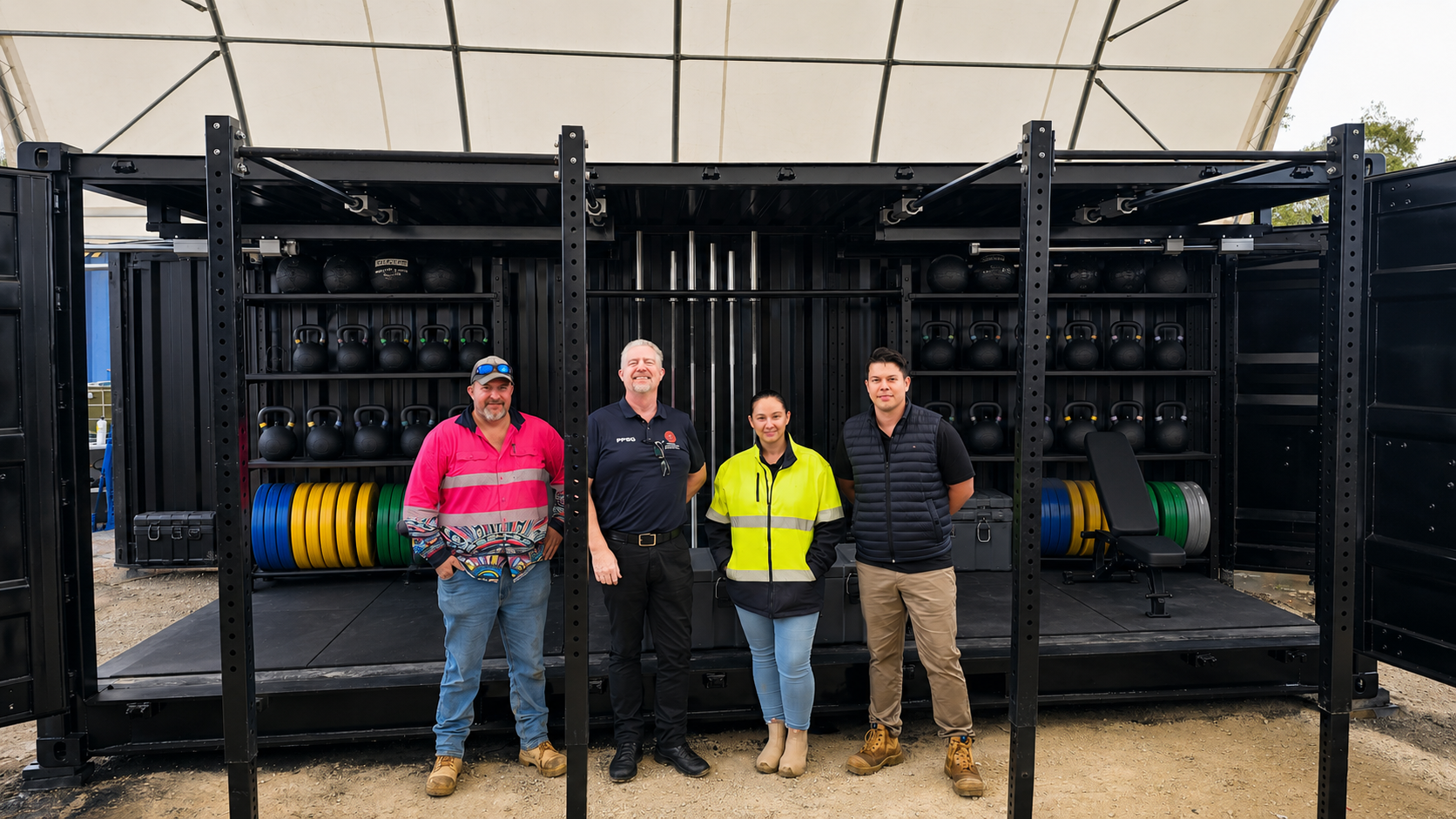 Rapid-20 deployable training system open in Papua New Guinea